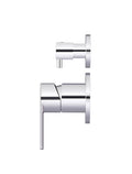 ROUND DIVERTER MIXER PADDLE HANDLE TRIM KIT (IN-WALL BODY NOT INCLUDED) POLISHED CHROME