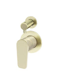 ROUND DIVERTER MIXER PADDLE HANDLE TRIM KIT (IN-WALL BODY NOT INCLUDED)