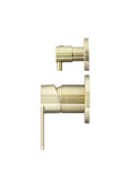 ROUND DIVERTER MIXER PADDLE HANDLE TRIM KIT (IN-WALL BODY NOT INCLUDED)