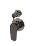 ROUND DIVERTER MIXER PADDLE HANDLE TRIM KIT (IN-WALL BODY NOT INCLUDED)