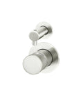 ROUND DIVERTER MIXER PINLESS HANDLE TRIM KIT (IN-WALL BODY NOT INCLUDED)