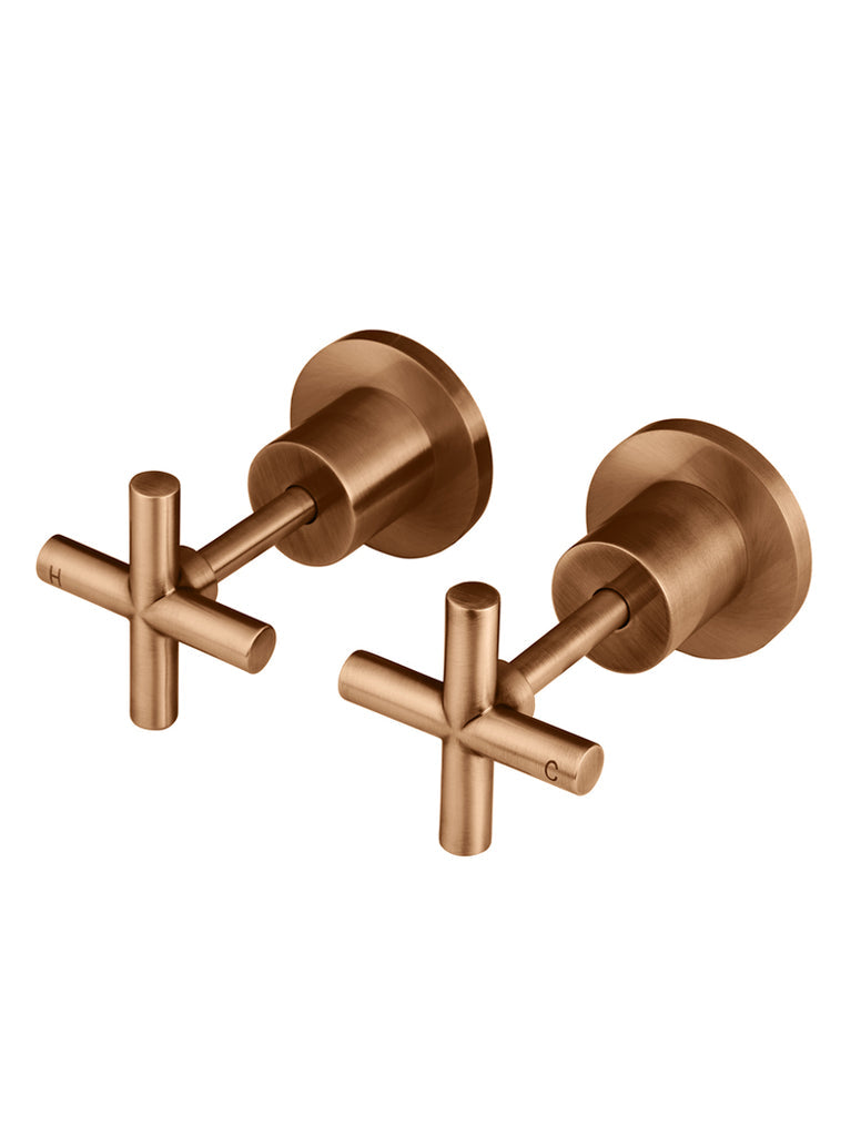 ROUND CROSS HANDLE JUMPER VALVE WALL TOP ASSEMBLIES