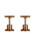 ROUND CROSS HANDLE JUMPER VALVE WALL TOP ASSEMBLIES