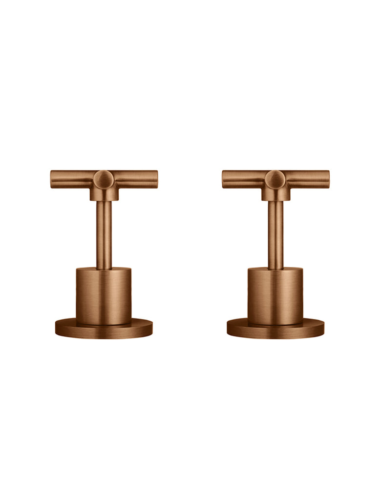 ROUND CROSS HANDLE JUMPER VALVE WALL TOP ASSEMBLIES