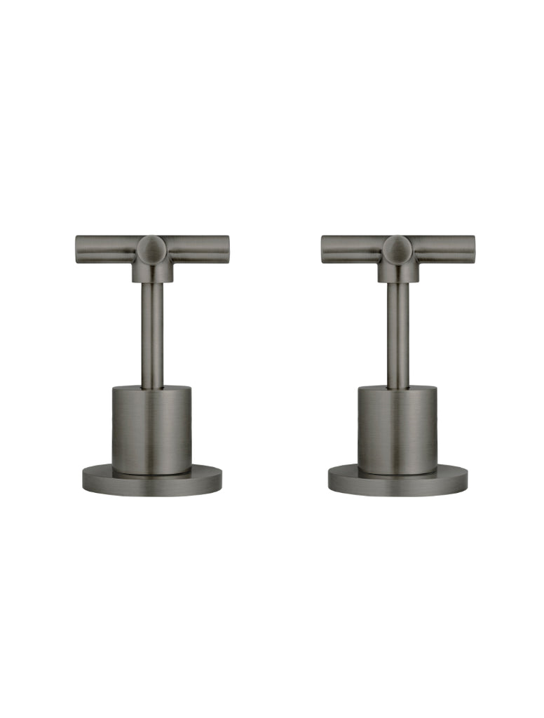 ROUND CROSS HANDLE JUMPER VALVE WALL TOP ASSEMBLIES