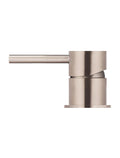 Meir Round Deck Mounted Mixer - Champagne