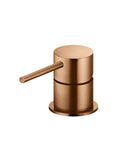 Meir Round Deck Mounted Mixer - PVD Lustre Bronze