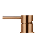 Meir Round Deck Mounted Mixer - PVD Lustre Bronze