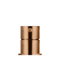 Meir Round Deck Mounted Mixer - PVD Lustre Bronze