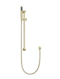 ROUND HAND SHOWER ON RAIL COLUMN