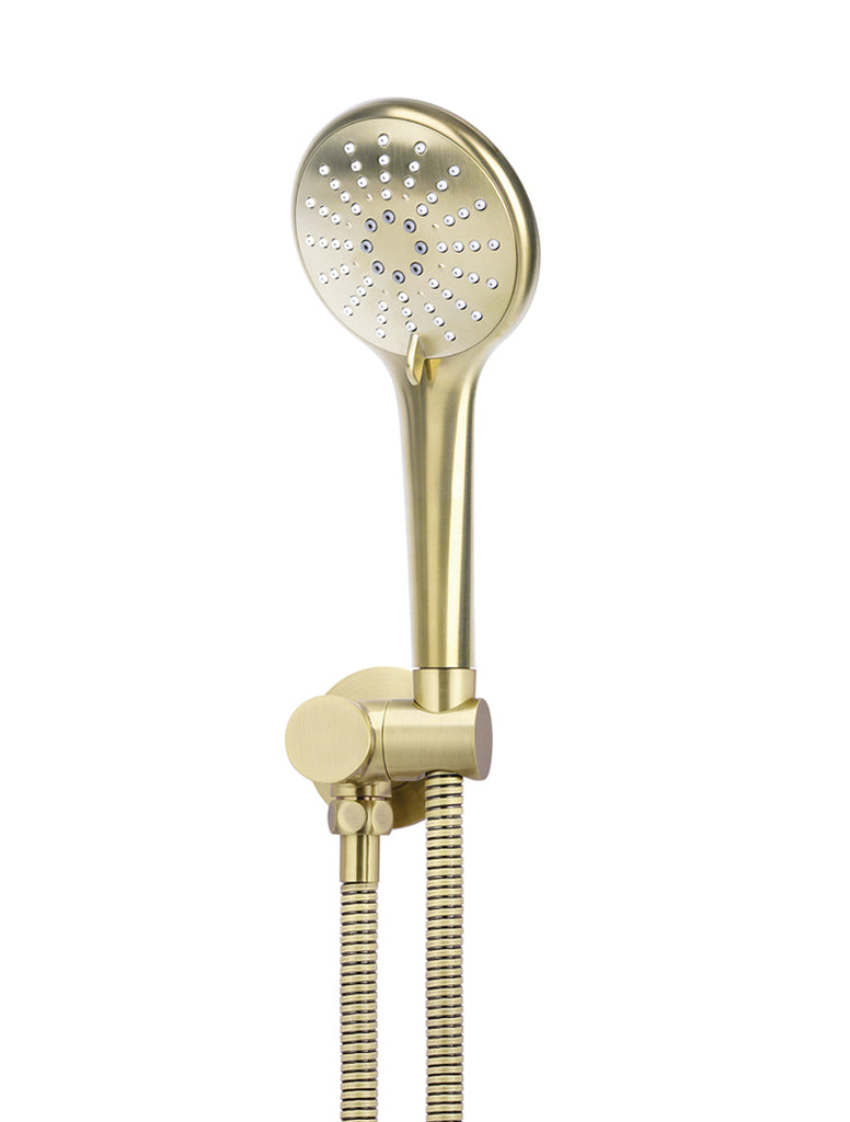 ROUND HAND SHOWER ON SWIVEL BRACKET PVD TIGER BRONZE