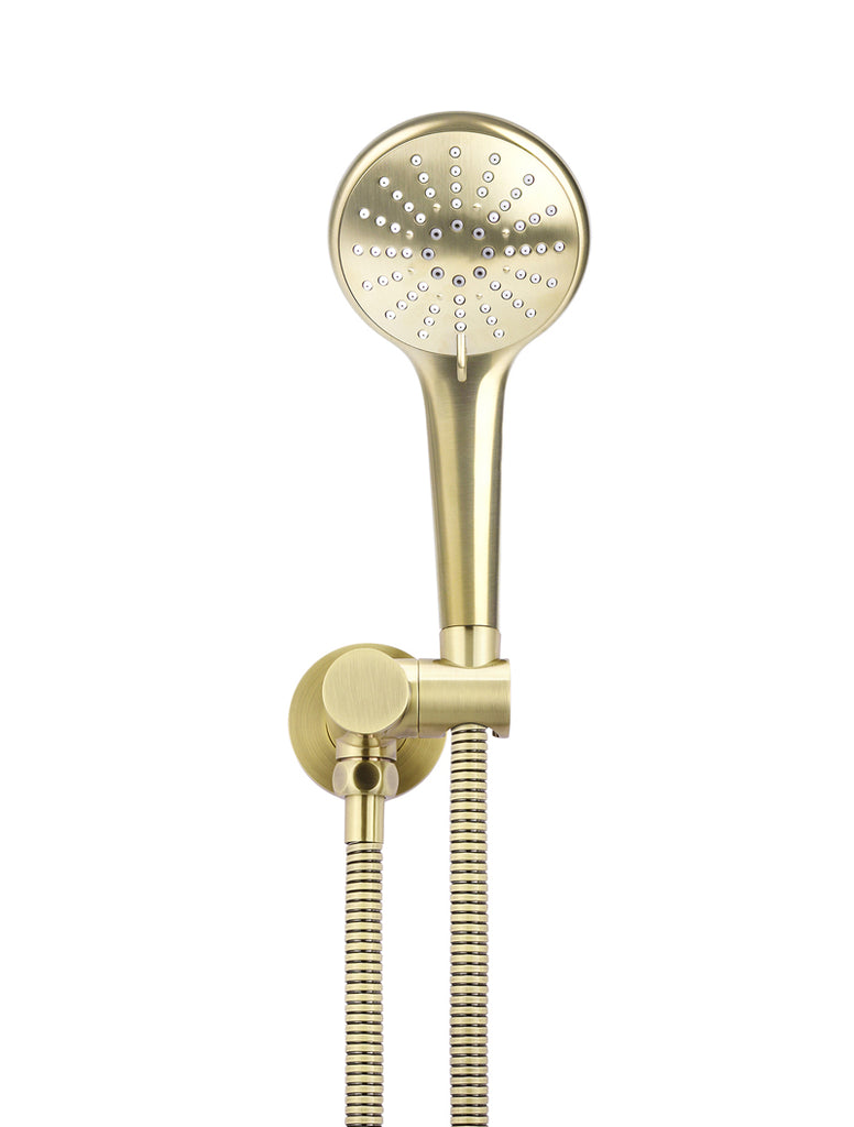 ROUND HAND SHOWER ON SWIVEL BRACKET PVD TIGER BRONZE