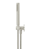 ROUND SHOWER ON SWIVEL BRACKET