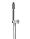 ROUND HAND SHOWER ON FIXED BRACKET