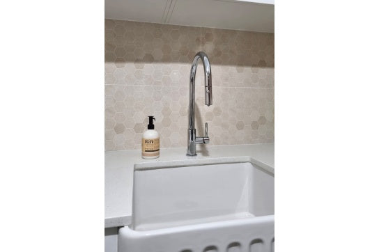 Naples Pull Out Sink Mixer - Chrome