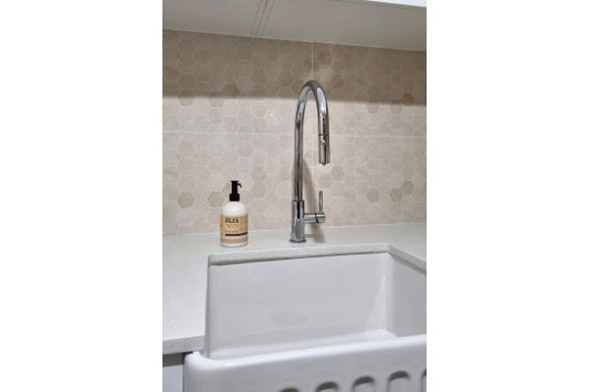 Naples Pull Out Sink Mixer - Chrome