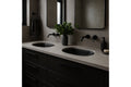 Narva 57x 39 Undercounter Pill Basin - Matte Black