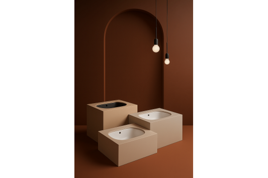Narva 57x 39 Undercounter Pill Basin - Gloss White
