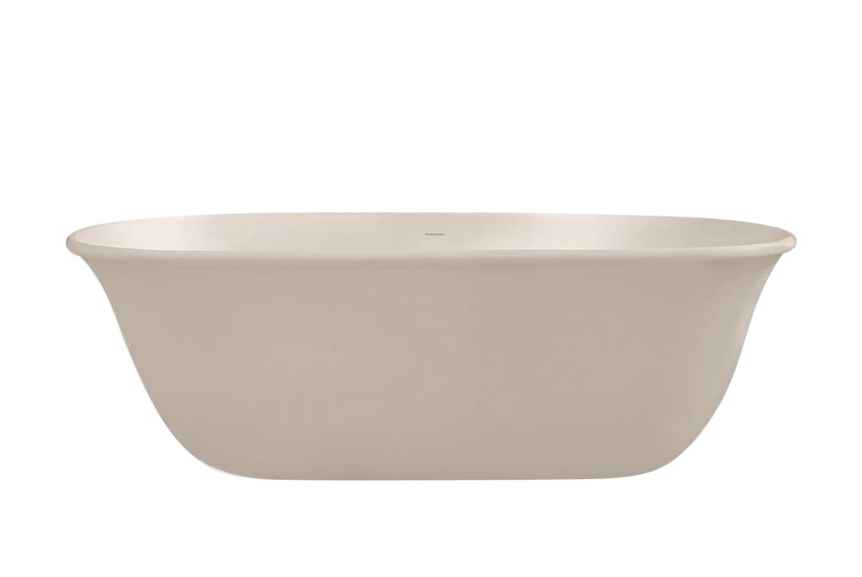 Blanche 162 x 77 TitanCast Solid Surface Freestanding Bath - Special Finish
