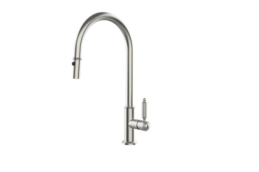 Novanta Pull Out Mixer - Brushed Nickel