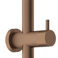 OPAL TWIN SHOWER BRUSHED BRONZE