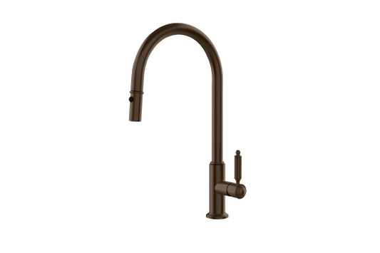 Novanta Pull Out Mixer - English Bronze
