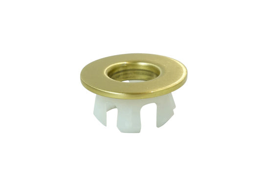 Small Overflow Ring - Brushed Brass