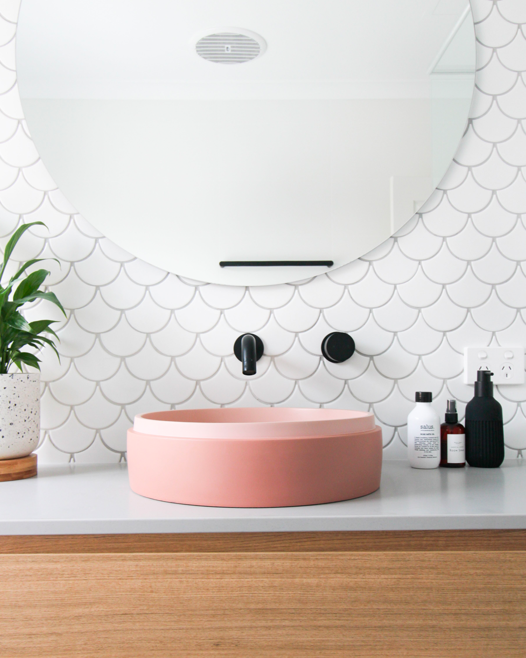Stepp Circle Basin (Blush Pink)