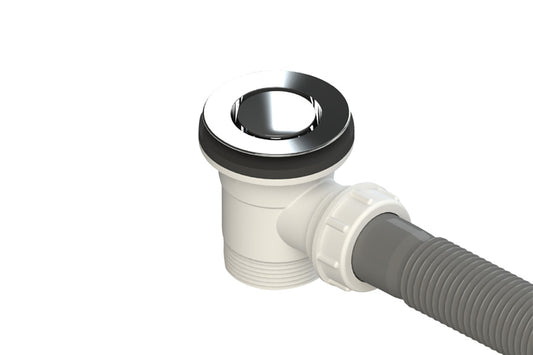 Bath Pop-Down Chrome Waste & Overflow