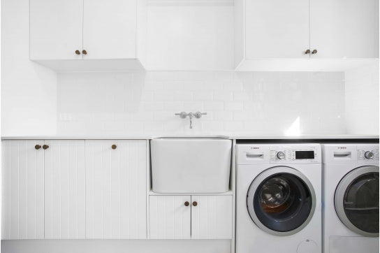 Tribo 60 X 42 Fine Fireclay Sink — Fireclay & Ceramic, Kitchen Sinks