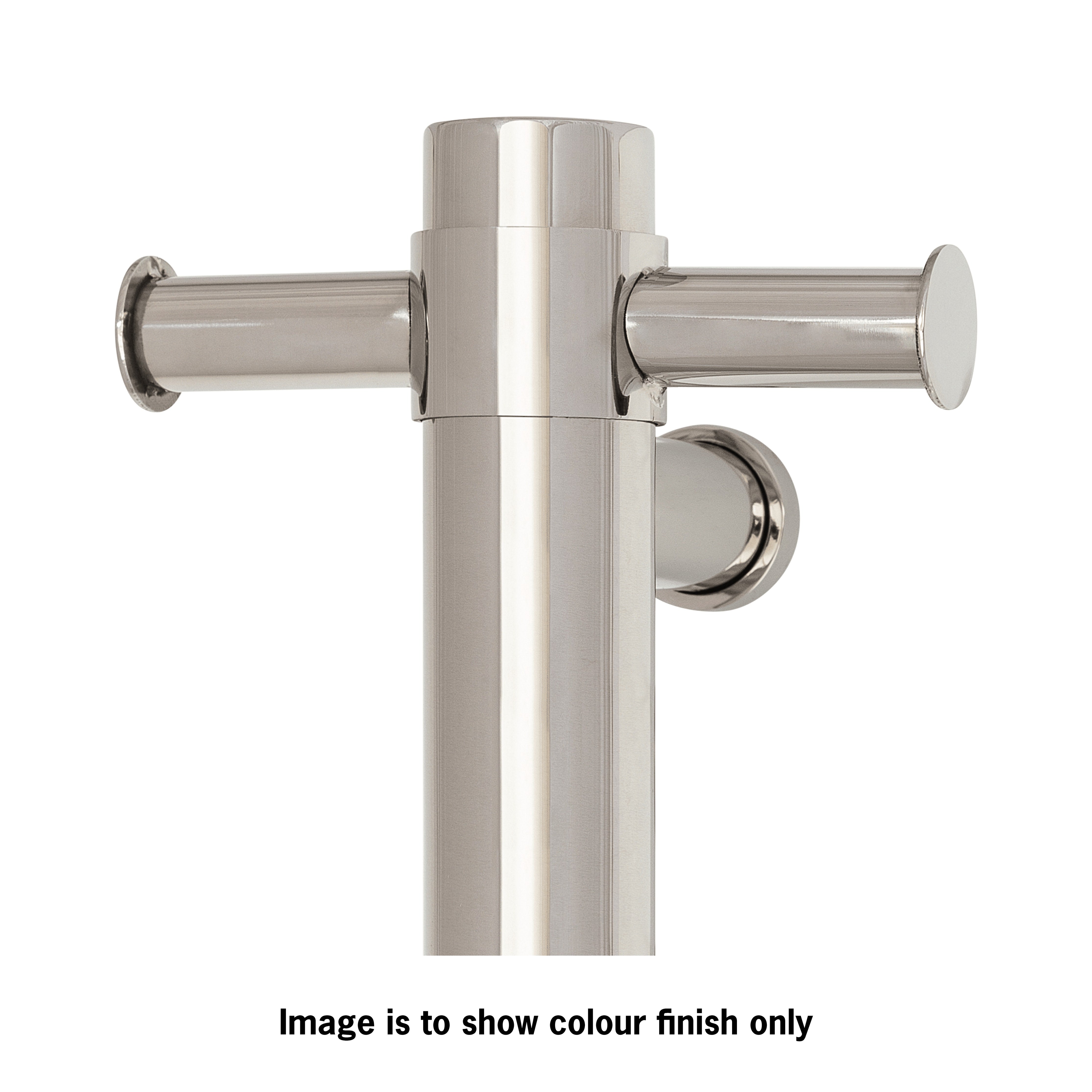 VTH900 Polished Stainless Vertical Heated Towel Rail