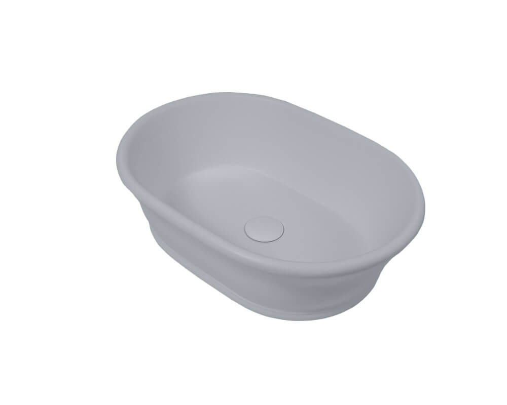 Cambridge 54 x 39 TitanCast Solid Surface Above Counter Basin - Special Finish