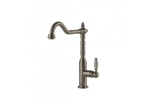 Providence Single Sink Mixer - Brushed Nickel — Basin Mixers