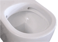 Narva Rimless Close Coupled Back to Wall Toilet Suite with Soft Close Quick Release Seat
