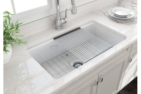 Roll-Up Sink Drainer 43 x 32 - Stainless Steel