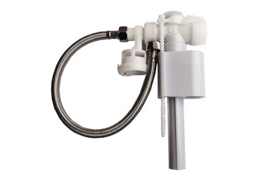 R&T Universal Back or Bottom Inlet Valve — Toilet Buttons & Accessories