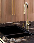 Meir Round Soap Dispenser - Tiger Bronze
