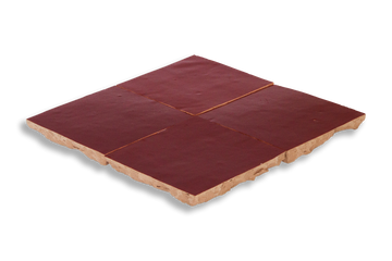 Medina Shiraz Red Moroccan Zellige Square Tile