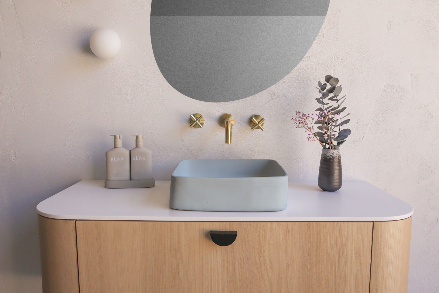 Cast Basin (Powder Blue)