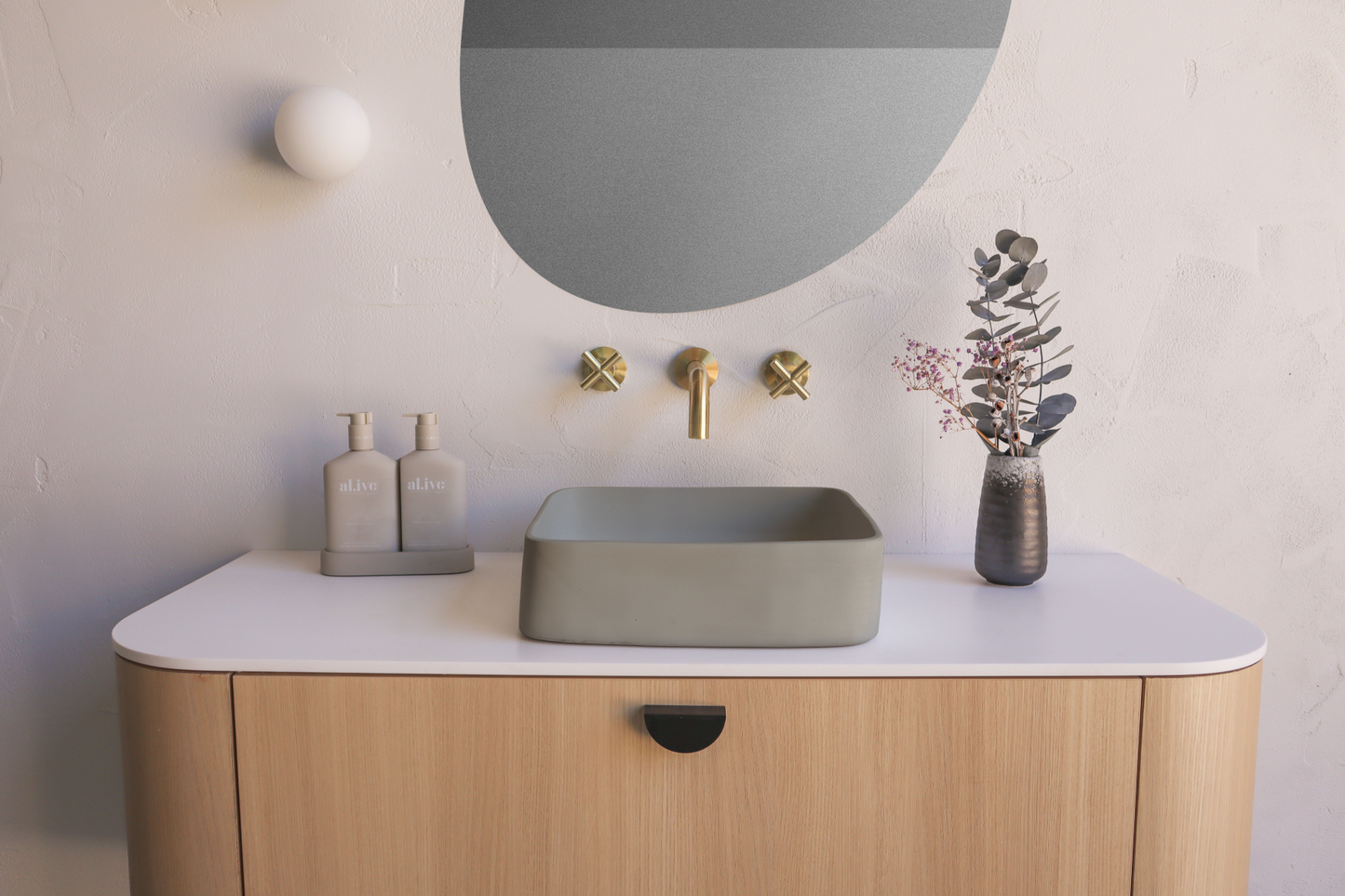 Cast Basin (Sky Grey)
