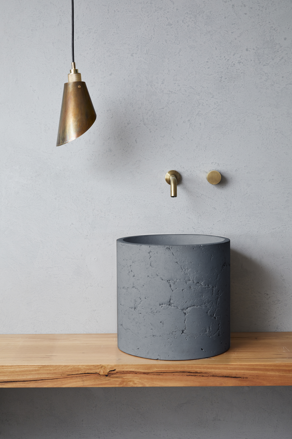 Millie Raw Basin (Copan Blue)