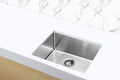 LAVELLO KITCHEN SINK - SINGLE BOWL 450 X 450 - PVD PVD BRUSHED NICKEL
