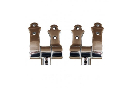 Birmingham Soft Close Seat Hinges in Chrome