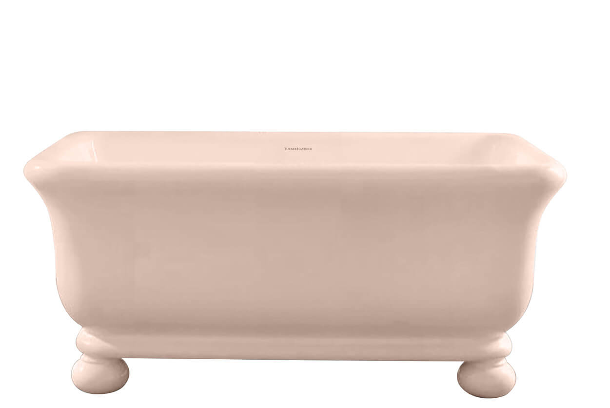 Kirkham 160 x 85 TitanCast Solid Surface Freestanding Bath with Ball Feet - Special Finish