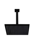 SQUARE CEILING SHOWER 300MM ROSE, 200MM DROPPER