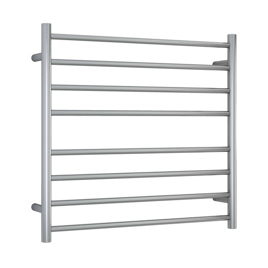 SRB33M Brushed Round Ladder Heated Towel Rail