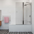 Cascade Fixed/Swing Pivot Panel Bath Shower Screen