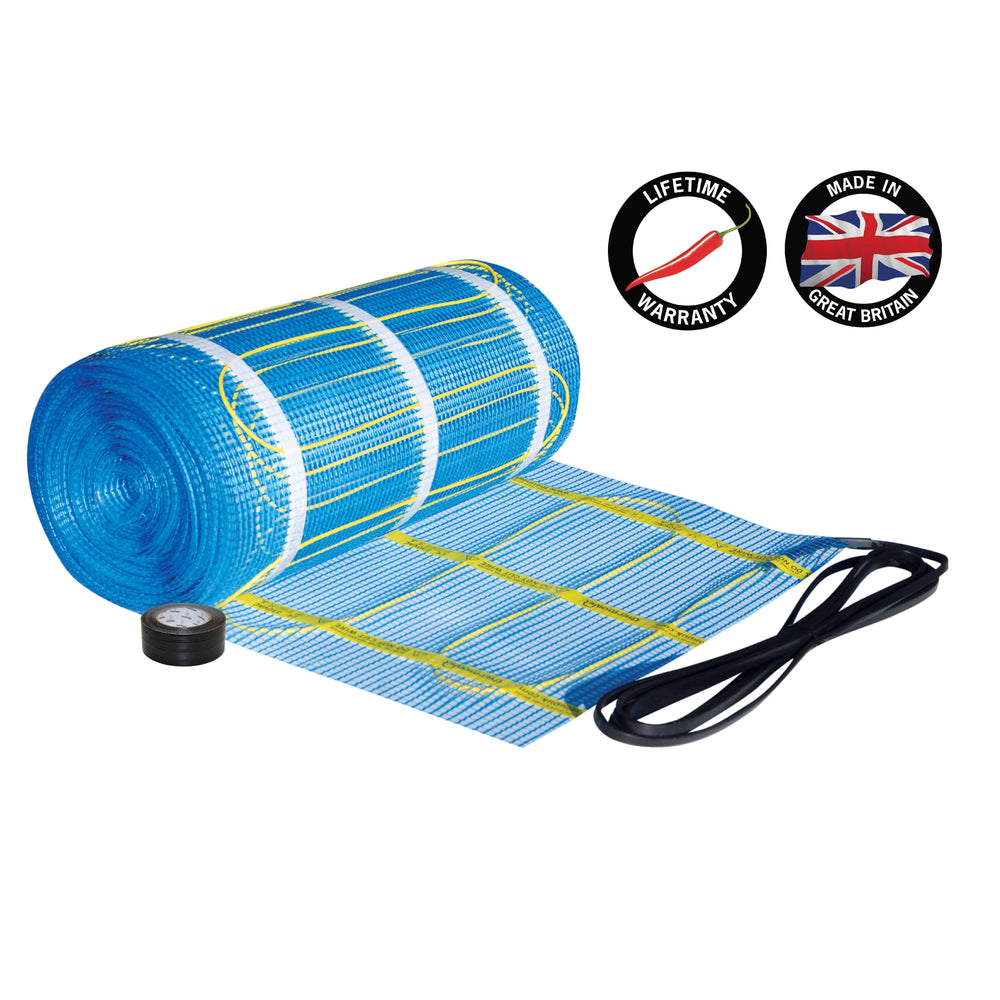 Thermonet 150W/m² Matting for Under Tiled Floors — 3.5m² 525Watts