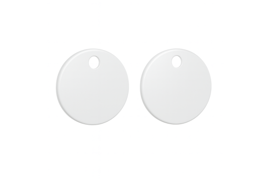 WhisperFlush Thin Toilet Seat Hinge Cap Covers- Matte White