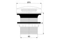 TitanCast 40mm Safety Pull-Out Bath Waste - Gloss White